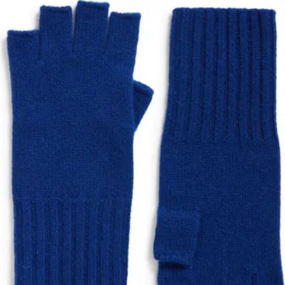 NWT Nordstrom Cashmere fingerless gloves - Picture 1 of 4